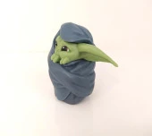 Star Wars Baby Yoda Karakter Mini Figür Oyuncak 6cm 12045 - 2