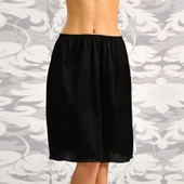 Anıl 616 Kadın Polyamid Kumaşlı Diz Altı Uzun Etek Altı Jüpon - 4