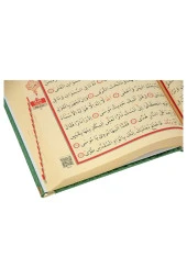 Kadife Kaplı Sandıklı Seccadeli Kuranı Kerim Seti Yeşil thumbnail 5