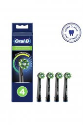 Oral-B Cross Action Clean&Maximiser Şarjlı Diş Fırçası Yedek Başlığı Siyah 4lü - 1