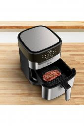 Tefal Easy Fry Grill Deluxe EY505D15 4.2 lt Izgaralı Sıcak Hava Fritözü - 2