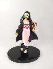 Demon Slayer Kimetsu No Yaiba Anime Nezuko Kamado Karakter Action Figür 17 cm - 1