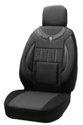 Volkswagen Transporter T5 5+1 Koltuk Kılıfı  FÜME - SİYAH - 1