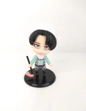 Attack On Titan Anime Karakter Mini Figür Biblo Oyuncak 11 cm thumbnail 1