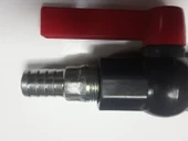 PVC İçten Dişli ve 25'lik Kangal Boru Uyumlu 3/4 inç Küresel Vana, Tarla Sulama - 2