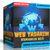 Web Tasarım Uzmanı Olduran Set - 1