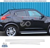 Nissan Juke Krom Cam Çıtası 4 prç. 2010 Üzeri P. Çelik - 1