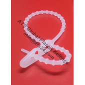 Boncuk Çift Kilitli Kablo Bağı Plastik Kelepçe 3.5X235 100 Adet - 1