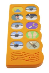 Sesli Namaz Öğreten Sesli Seccade Sesli Namaz Öğreten Cihaz Turuncu ve Yasin Cüzü Tesbih Pusula - 3