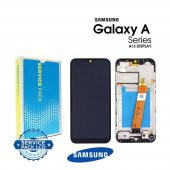 Samsung A135 A13 Lcd Ekran + Dokunmatik Çıtalı 100 Kvk Orjinal - 1