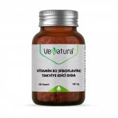VeNatura Vitamin B2 (Riboflavin) Takviye Edici Gıda 100 kapsül - 1