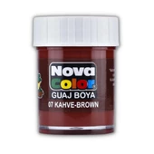 Guaj Boya 25 ml Tek Renk 1 Adet Nova Color Su Bazlı 25 ml Guaj Boya 1 Adet - 2