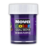 Guaj Boya 25 ml Tek Renk 1 Adet Nova Color Su Bazlı 25 ml Guaj Boya 1 Adet - 5