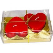 Tutku TUT 3052 Mum Asetatlı 2'Li Kalp - 1