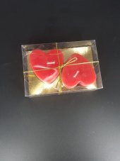 Tutku TUT 3052 Mum Asetatlı 2'Li Kalp - 2