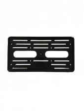 Universal İnce Siyah Plakalık 32cm x 17.5cm - 1