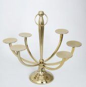 Vitale Dekoratif Halkalı Mumluk Gold  45x80 cm AK.IR0023 - 1