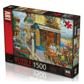 KS Games Ristorante Vecchia Urbino Puzzle - 1500 Parça - 1