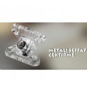 Açılı T Bağlantı Çektirme Şeffaf Plastik Köşe Birleştirme Kelebek (10 ADET) thumbnail 3