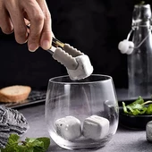 Perlotus 2'li Çelik Metal Viski Taşı Soğutma Buz Küpü Hediye Paketli - 1