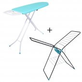 Çeyiz Seti 2li Belda Midi Ütü Masası ve Rita Gold Kurutmalık - 1