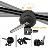 Cazipshop Yemek Çekim Işığı Ürün Çekim Işığı 50x70 Softbox Deveboynu Set - 7