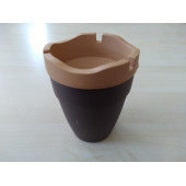 KOKUSUZ KÜLLÜK BEJ 8cm (ARAÇ EV OFİS) PRATİK KÜLLÜK, KÜL TABLASI - 1