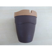 KOKUSUZ KÜLLÜK BEJ 8cm (ARAÇ EV OFİS) PRATİK KÜLLÜK, KÜL TABLASI - 2