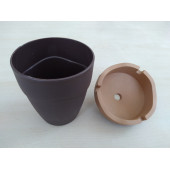 KOKUSUZ KÜLLÜK BEJ 8cm (ARAÇ EV OFİS) PRATİK KÜLLÜK, KÜL TABLASI - 3