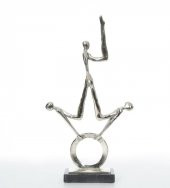 Vitale Circus Star Dekoratif Obje Silver 54 cm AK.IJ0035 - 1