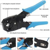 Network Seti 3lü Pense+Plug+Test Cihazı - 1