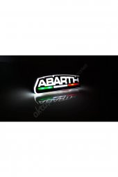 Panjur Pleksi Işıklı Abarth Yazılı - 2