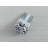 T10 DİPSİZ LED AMPUL LOŞ IŞIK (4 ÇİPLİ) MAVİ 12V (2ADET FİYATI) T10 GÖSTERGE, PARK AMPULU - 2