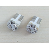 T10 DİPSİZ LED AMPUL LOŞ IŞIK (4 ÇİPLİ) MAVİ 12V (2ADET FİYATI) T10 GÖSTERGE, PARK AMPULU - 4
