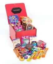 Bayramlık Nostaljik Kırmızı Ahşap Hediye Kutusu Küçük Boy ( İyi ki Varsın Yazılı ) - 1