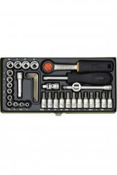 PROXON 1/4" 36 PRÇ LOKMA VE BİTS TAKIMI - 1