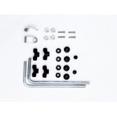 ABV Üniversal Füme Siperlik (41x45 cm) + Bağlantı Ekipmanı (Motosiklet Camı) - 4