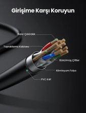 UGREEN Cat7 Esnek Ethernet Kablosu Altın Kaplama 10Gbps 60 thumbnail 2