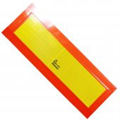 Tüvtürk Uyumlu E37 Reflektörlü Fosforlu Tır Kamyon Dorse Çekici Arkası LEVHA 20 cm x 56.5 cm - 3