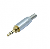 3.5 mm TRS Stereo Erkek Kaliteli Vidalı Jack - 1