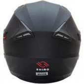 Shiro Sh 450 Açık Kask Mat Siyah - 2