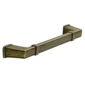 Passage (192 mm-192.2 cm) Eskitme Antik Sarı Metal Mobilya Mutfak Dolabı Dolap Kulpu Kulbu Kulpları thumbnail 2