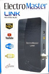 ELECTROMASTER LINK 5000 KANAL FULL HD 1080P USB- WIFI-HD UYDU ALICISI - 1