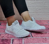 Crush 602-652 Beyaz Fuspetli Ortapedik Hafif Spor Ayakkabı - 2