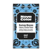 Kumaş Boyası Toz 12 gr 1 Adet Nova Color Toz Kumaş Boyası Kot Pantalon Gömlek Tişört Tekstil Kumaş Boyası 1 Adet - 6
