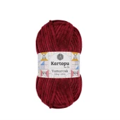 Kartopu Yumurcak Kadife El Örgü İpi 100 Gr - 11