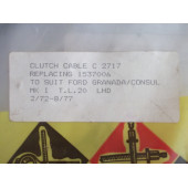 FORD GRANADA DEBRİYAJ TELİ (COTTON - İNGİLİZ) MK1 (72-77) 2.0 - 2
