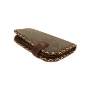 BB YEŞİL KAHVE KUŞ ÖRGÜ TASARIM CÜZDAN - 4