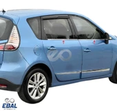 Renault Scenic 3 Krom Cam Çıtası 4 prç. 2010-2016 P. Çelik thumbnail 4