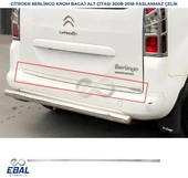 Citroen Berlingo Krom Bagaj Alt Çıtası 2008-2018 Arası P. Çelik thumbnail 1